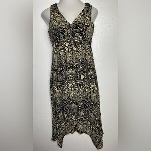 SCARLETT vintage Y2K sleveless paisley dress size 7/8